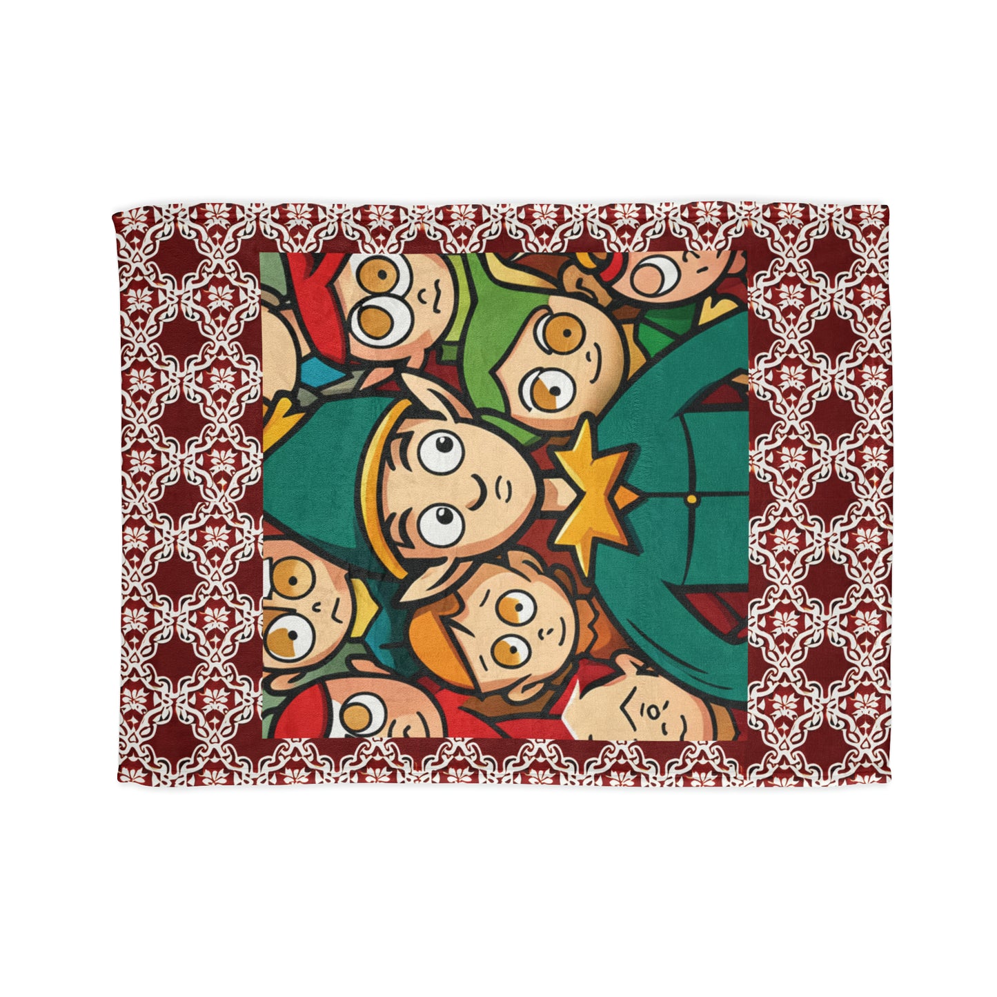 Christmas Elf - Soft Polyester Blanket