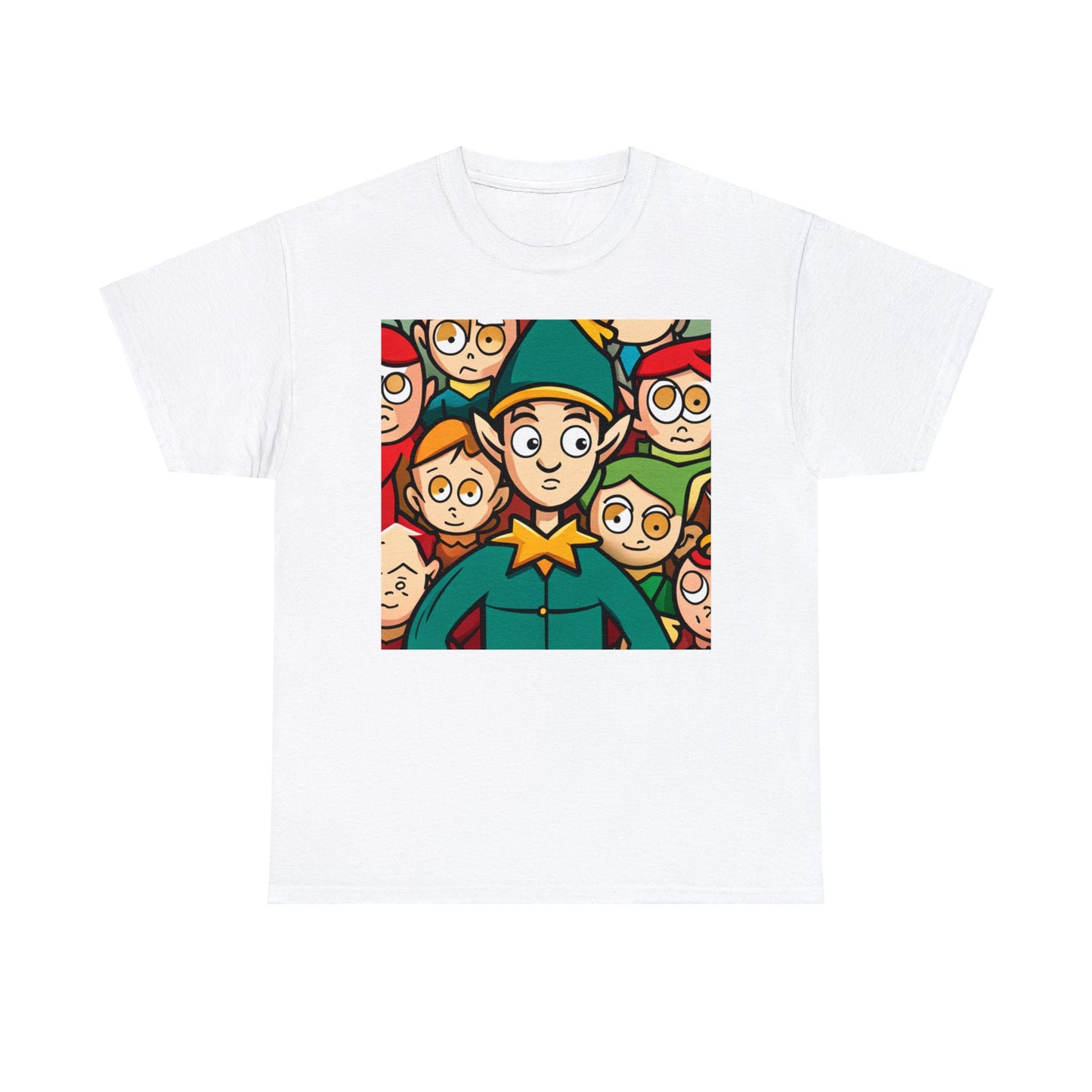 Scared Elf - Heavy Cotton Tee