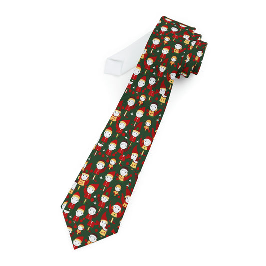 Cute Elf Themed Necktie