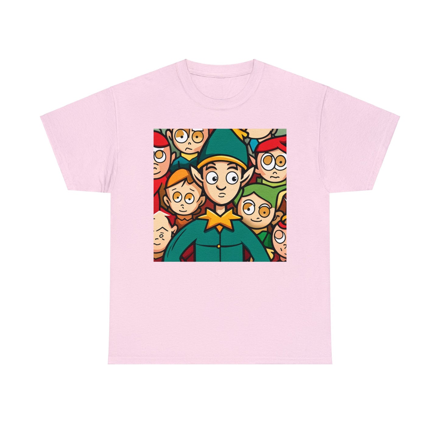 Scared Elf - Heavy Cotton Tee