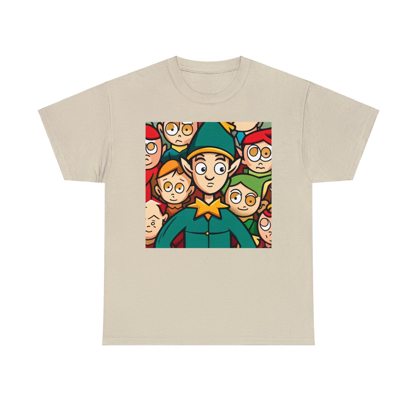 Scared Elf - Heavy Cotton Tee