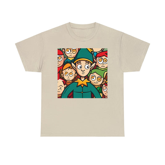 Scared Elf - Heavy Cotton Tee