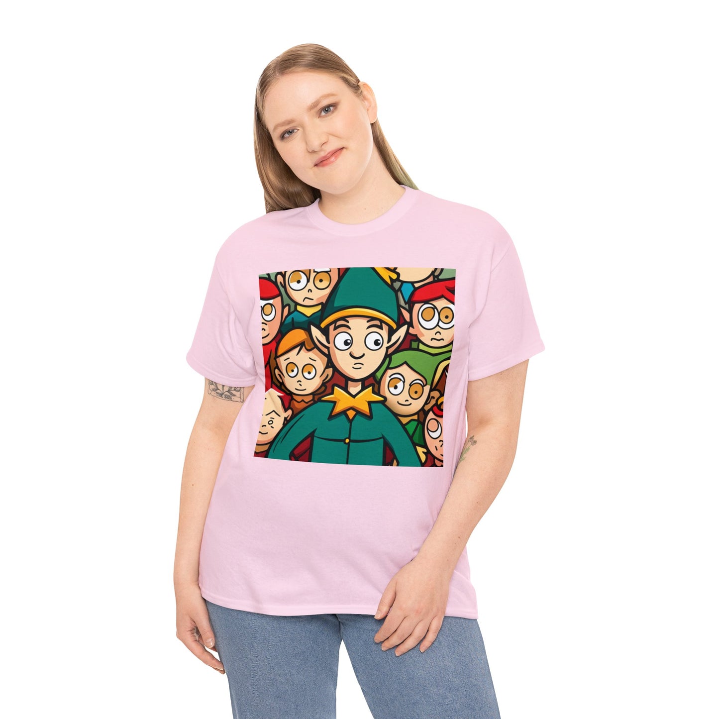 Scared Elf - Heavy Cotton Tee